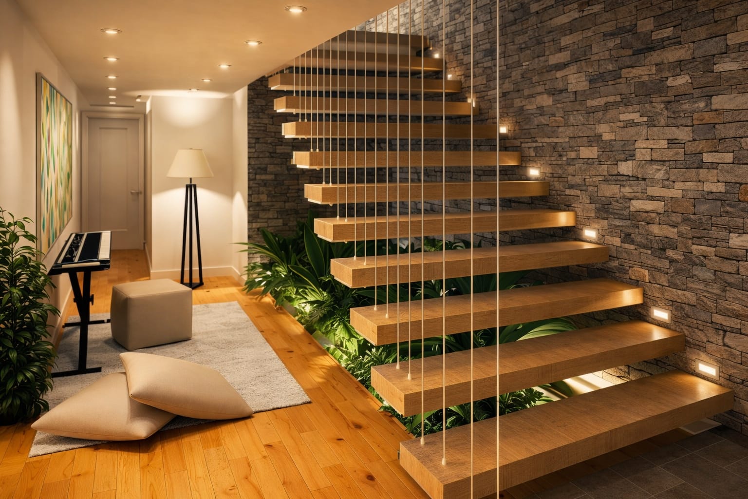 Staircase Invisible Grills