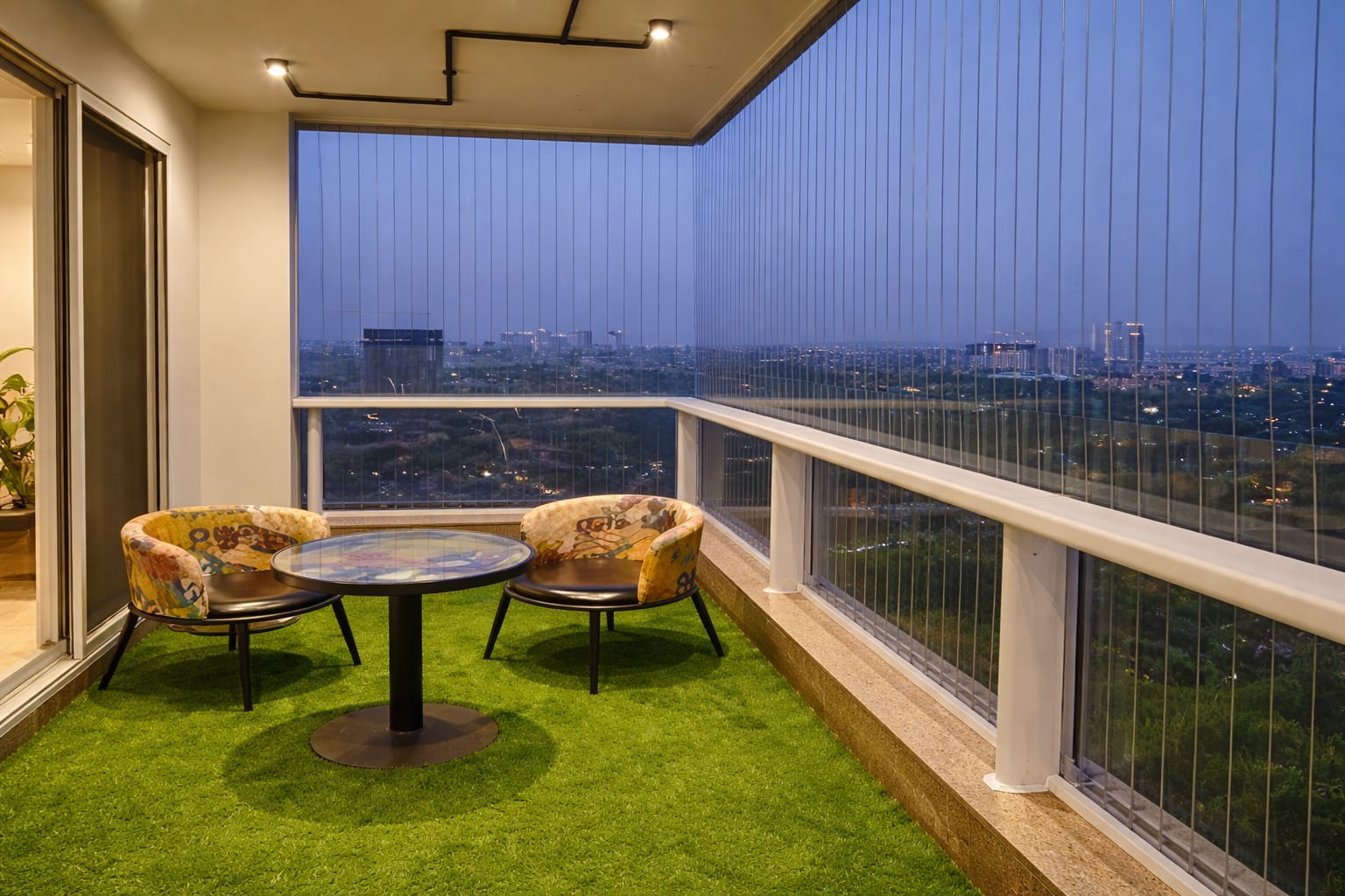 Terrace & Open Area Invisible Grills